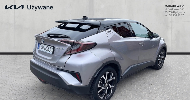 Toyota C-HR cena 95900 przebieg: 85000, rok produkcji 2019 z Bydgoszcz małe 529